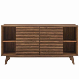 ModwayModway Render 63" Sideboard Buffet Table or TV Stand EEI-3344 EEI-3344-WAL- BetterPatio.com