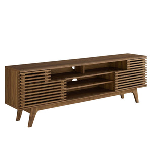 ModwayModway Render 71" Media Console TV Stand EEI-3433 EEI-3433-WAL- BetterPatio.com