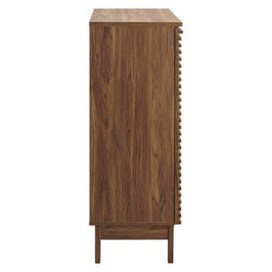 ModwayModway Render Bar Cabinet EEI-4311 EEI-4311-WAL- BetterPatio.com