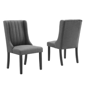 ModwayModway Renew Parsons Fabric Dining Side Chairs - Set of 2 EEI-4245 EEI-4245-GRY- BetterPatio.com