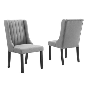 ModwayModway Renew Parsons Fabric Dining Side Chairs - Set of 2 EEI-4245 EEI-4245-LGR- BetterPatio.com