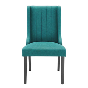 ModwayModway Renew Parsons Fabric Dining Side Chairs - Set of 2 EEI-4245 EEI-4245-TEA- BetterPatio.com
