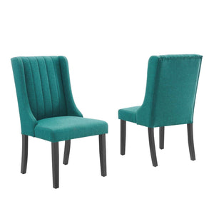 ModwayModway Renew Parsons Fabric Dining Side Chairs - Set of 2 EEI-4245 EEI-4245-TEA- BetterPatio.com