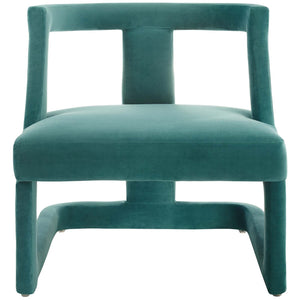 ModwayModway Requisite Accent Lounge Performance Velvet Armchair EEI-3485 EEI-3485-TEA- BetterPatio.com