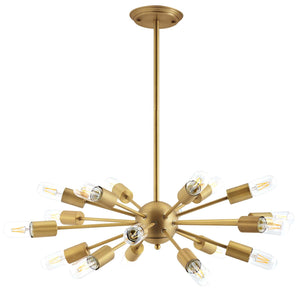 ModwayModway Resolve Brass Pendant Chandelier EEI-3079 EEI-3079- BetterPatio.com