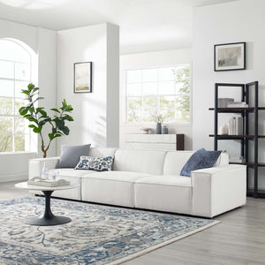 ModwayModway Restore 3-Piece Sectional Sofa EEI-4112 EEI-4112-WHI- BetterPatio.com