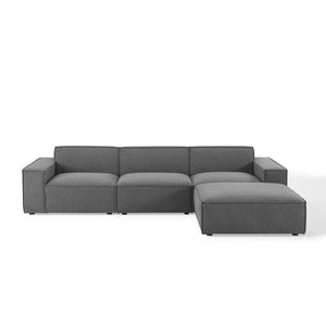 ModwayModway Restore 4-Piece Sectional Sofa EEI-4113 EEI-4113-CHA- BetterPatio.com