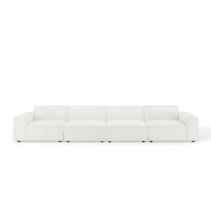 ModwayModway Restore 4-Piece Sectional Sofa EEI-4114 EEI-4114-WHI- BetterPatio.com