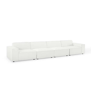 ModwayModway Restore 4-Piece Sectional Sofa EEI-4114 EEI-4114-WHI- BetterPatio.com