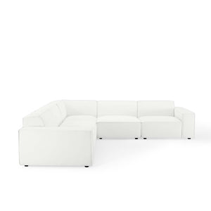 ModwayModway Restore 5-Piece Sectional Sofa EEI-4117 EEI-4117-WHI- BetterPatio.com