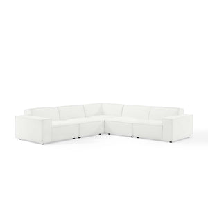 ModwayModway Restore 5-Piece Sectional Sofa EEI-4117 EEI-4117-WHI- BetterPatio.com