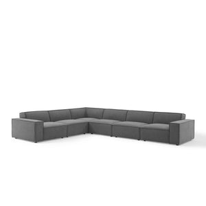 ModwayModway Restore 6-Piece Sectional Sofa EEI-4119 EEI-4119-CHA- BetterPatio.com