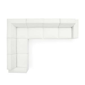 ModwayModway Restore 6-Piece Sectional Sofa EEI-4119 EEI-4119-WHI- BetterPatio.com