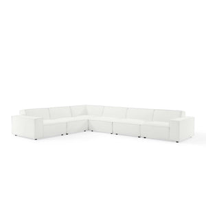 ModwayModway Restore 6-Piece Sectional Sofa EEI-4119 EEI-4119-WHI- BetterPatio.com