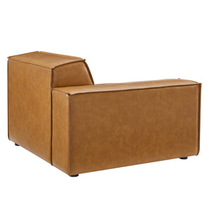 ModwayModway Restore 6-Piece Vegan Leather Sectional Sofa EEI-4715 EEI-4715-TAN- BetterPatio.com