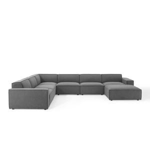 ModwayModway Restore 7-Piece Sectional Sofa EEI-4120 EEI-4120-CHA- BetterPatio.com