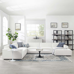 ModwayModway Restore 7-Piece Sectional Sofa EEI-4120 EEI-4120-WHI- BetterPatio.com