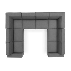 ModwayModway Restore 8-Piece Sectional Sofa EEI-4121 EEI-4121-CHA- BetterPatio.com