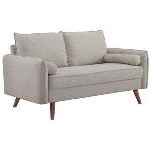 ModwayModway Revive Upholstered Fabric Sofa and Loveseat Set EEI-4047 EEI-4047-BEI-SET- BetterPatio.com