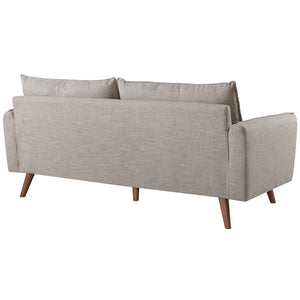 ModwayModway Revive Upholstered Fabric Sofa and Loveseat Set EEI-4047 EEI-4047-BEI-SET- BetterPatio.com