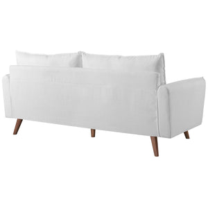 ModwayModway Revive Upholstered Fabric Sofa EEI-3092 EEI-3092-WHI- BetterPatio.com