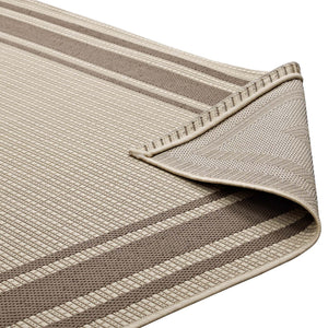 ModwayModway Rim Solid Border 8x10 Indoor and Outdoor Area Rug R-1140-810 R-1140A-810- BetterPatio.com