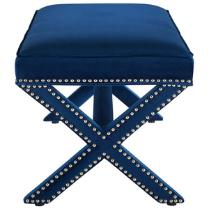 ModwayModway Rivet Performance Velvet Bench EEI-3067 EEI-3067-NAV- BetterPatio.com