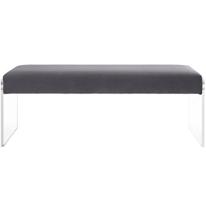 ModwayModway Roam Performance Velvet Bench EEI-2461 EEI-2461-GRY- BetterPatio.com