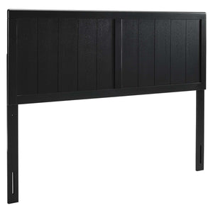 ModwayModway Robbie King Wood Headboard MOD-6219 MOD-6219-BLK- BetterPatio.com