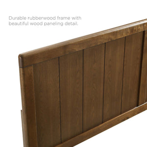 ModwayModway Robbie King Wood Headboard MOD-6219 MOD-6219-WAL- BetterPatio.com