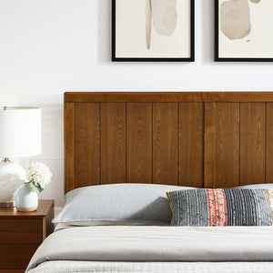 ModwayModway Robbie King Wood Headboard MOD-6219 MOD-6219-WAL- BetterPatio.com