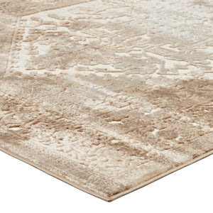 ModwayModway Rosina Distressed Persian Medallion 5x8 Area Rug R-1094-58 R-1094A-58- BetterPatio.com