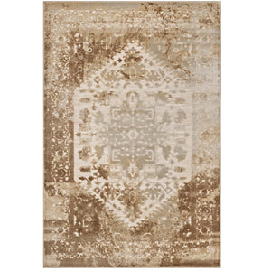 ModwayModway Rosina Distressed Persian Vintage Medallion 8x10 Area Rug R-1094-810 R-1094A-810- BetterPatio.com