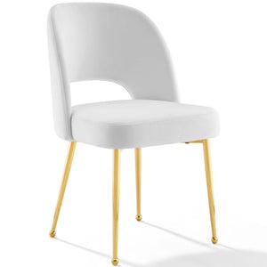 ModwayModway Rouse Dining Room Side Chair EEI-3836 EEI-3836-WHI- BetterPatio.com