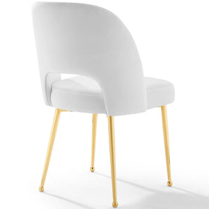 ModwayModway Rouse Dining Room Side Chair EEI-3836 EEI-3836-WHI- BetterPatio.com