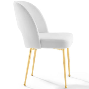 ModwayModway Rouse Dining Room Side Chair EEI-3836 EEI-3836-WHI- BetterPatio.com