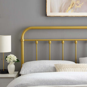 ModwayModway Sage King Metal Headboard MOD-6155 MOD-6155-GLD- BetterPatio.com