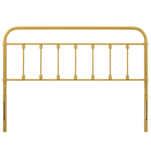 ModwayModway Sage King Metal Headboard MOD-6155 MOD-6155-GLD- BetterPatio.com