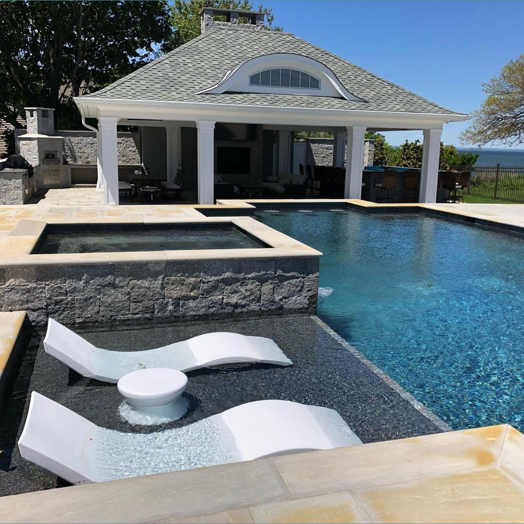 Summerset Sizzler 32 SIZ32 - Custom pool grand pavilion outdoor home theater coastal resort