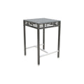 Panama Jack Graphite Square Pub Table with Glass