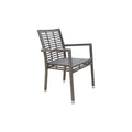 Panama Jack Graphite Stackable Arm Chair