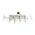 Panama Jack Mykonos 9 Pc Rectangular Dining PJO-2401-WHT-9DA