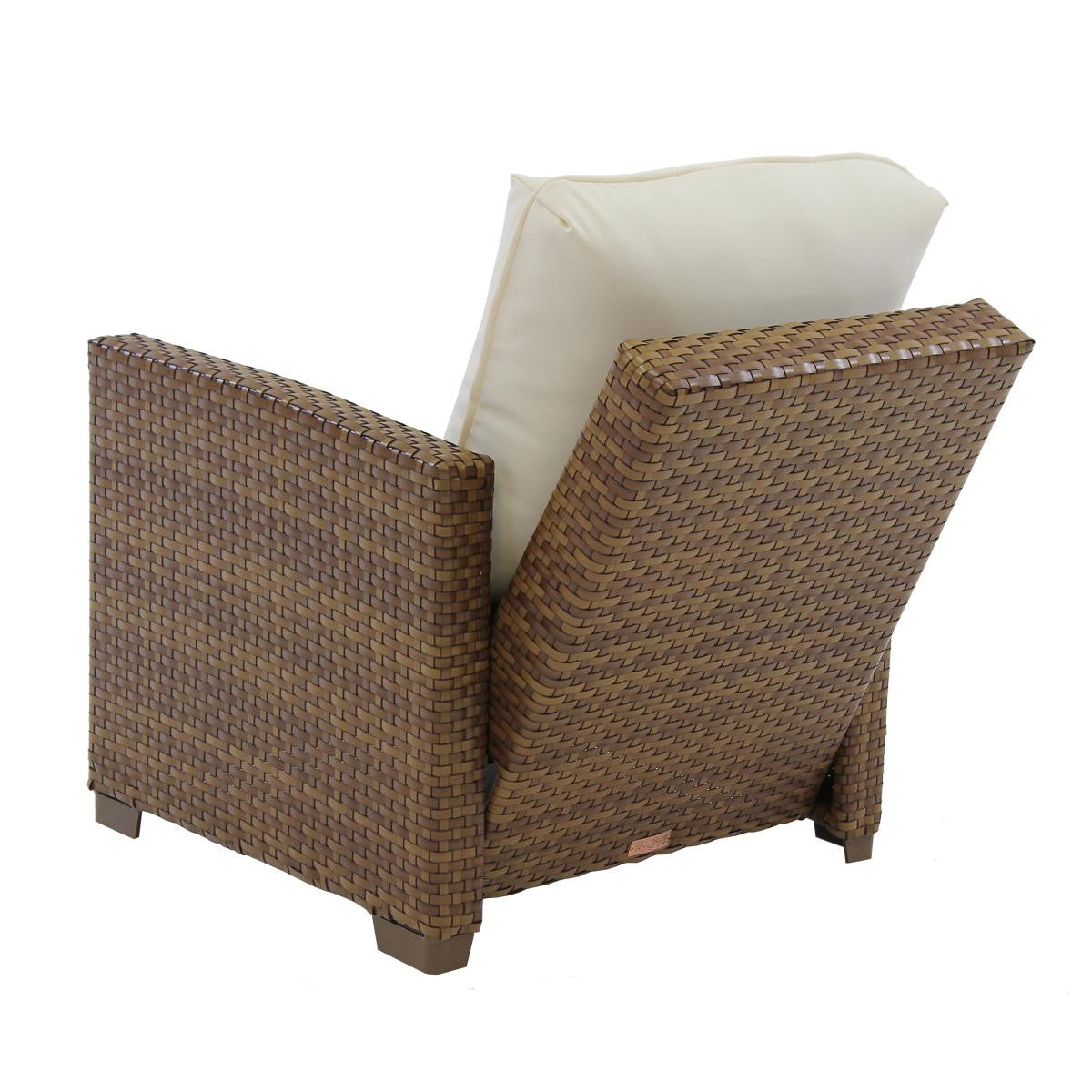 Panama Jack St Barths Recliner Lounge chair PJO-3001-BRN-RL - BetterPatio.com