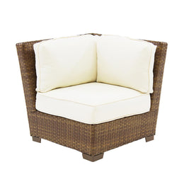 Panama Jack St. Barth's Wicker Modular Armless Chair PJO-3001-BRN-C
