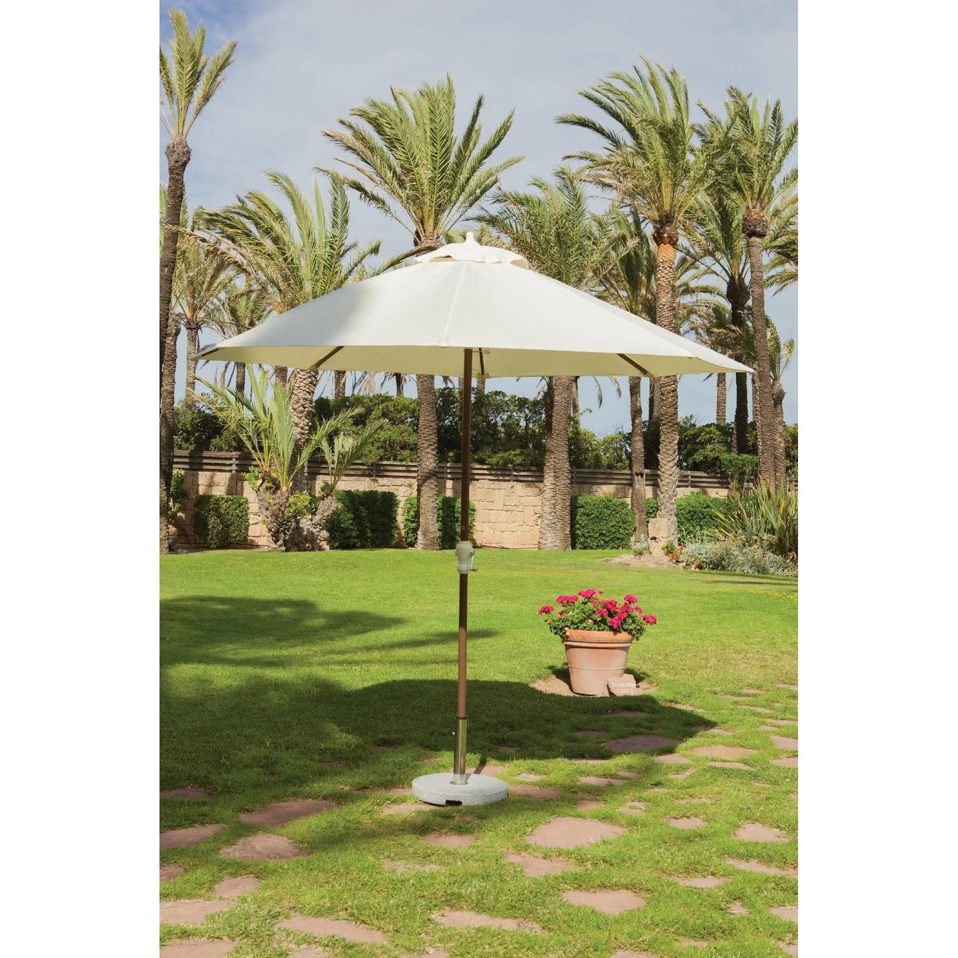 Panama Jack Island Breeze 9 Foot Umbrella with Base 2 piece PJO-6001-ESP-2PUM - BetterPatio.com