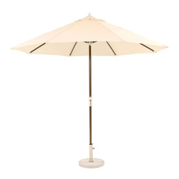 Panama Jack Island Breeze 9 Foot Umbrella with Base 2 piece PJO-6001-ESP-2PUM