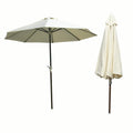 Panama Jack Island Breeze 9 Foot Aluminum Umbrella PJO-6001-ESP-UM