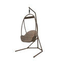 Panama Jack Island Cove Woven Hanging Chair with Base PJO-8001-2PWC