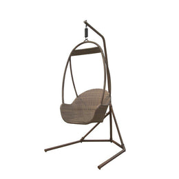 Panama Jack Island Cove Woven Hanging Chair with Base PJO-8001-2PWC