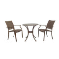 Panama Jack Island Cove Woven Bistro Arm Chair Set PJO-8001-ESP-3PC